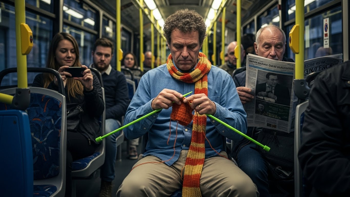 Люди с необычными привычками в общественном транспорте